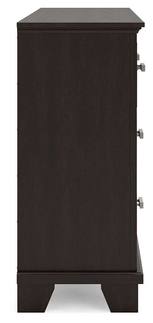 Covetown - Dresser - Dark Brown