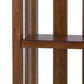 Arlington House - Open Bookcase - Cobblestone Brown
