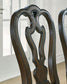 Maylee - Dining Upholstered Side Chair (Set of 2) - Dark Brown