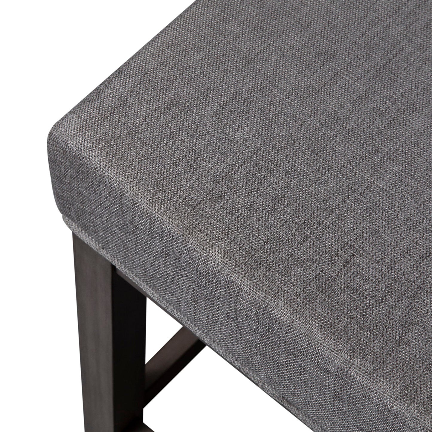 Tanners Creek - Upholstered Console Stool (Set of 3) - Dark Gray
