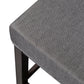 Tanners Creek - Upholstered Console Stool (Set of 3) - Dark Gray
