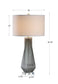 Anatoli - Table Lamp - Charcoal Gray