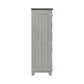 River Place - 6 Drawer Chest - Riverstone White & Tobacco