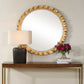 Haya - Round Mirror - Gold