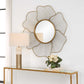 Blossom - Gold Floral Mirror