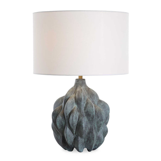 Whitecap - Ceramic Table Lamp - Gray
