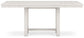 Robbinsdale - Rectangular Counter Height Dining Extension Table Set