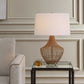 Samori - Rattan Table Lamp - Woodtone
