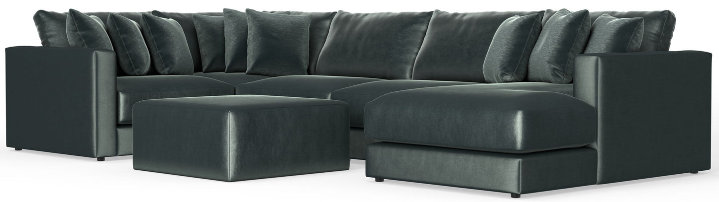 Remington - Modular Sofa And Cocktail Ottoman