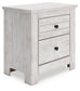 Makidern - Two Drawer Night Stand
