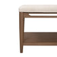 Verona - Rectangular Coffee Table - Beige / Dark Brown