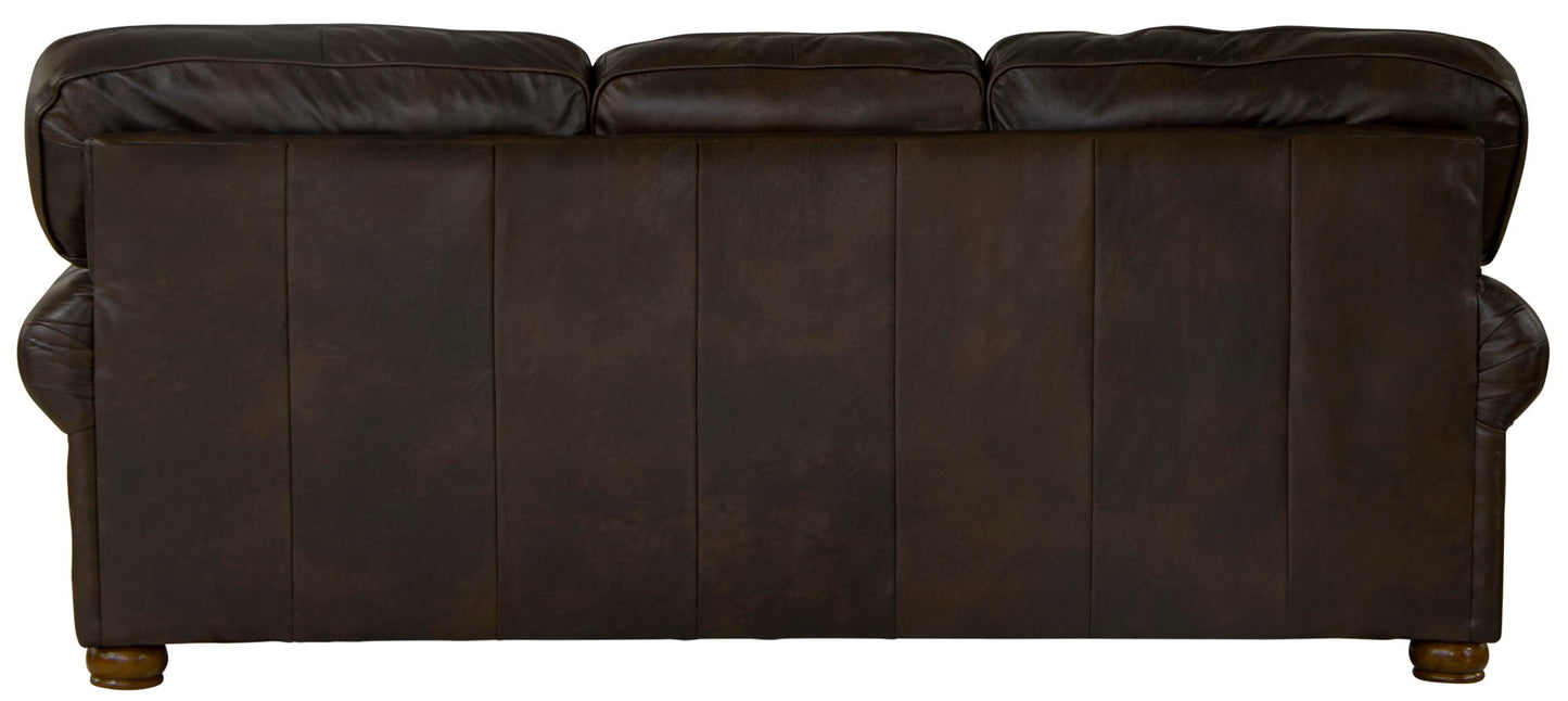 Roberto - Leather Sofa - Cocoa