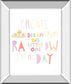 Dream Big Little One By Ann Kelle - Mirror Framed Print Wall Art - White