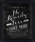 Chalk Wisdom - 28" x 34" Framed Wall Art - Black