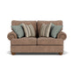 Patterson - Fabric Loveseat, Nailhead Trim
