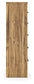 Maystonna - Five Drawer Chest - Brown