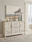 Shaybrock - Dresser - Antique White / Brown
