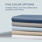 Linens - Tempur Rayon from Bamboo Sheet Set - Vintage Indigo