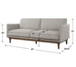 Freefall - Gray Ceruse Sofa