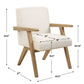 Blakely - Dining Arm Chair - White