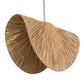 Bend - 1 Light Raffia Pendant - Light Brown