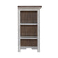 River Place - Right Pier Top - Riverstone White & Tobacco
