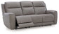 5Z-Comfort - Relaxation - Power Reclining Sofa With Adj Headrest