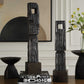 Cipher - Wood Totems (Set of 2) - Black
