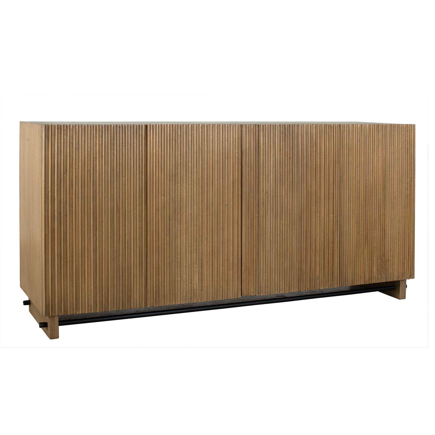 Kellem - Wood 4 Door Cabinet - Natural