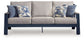 East Beach - Sofa With Cushion - Blue