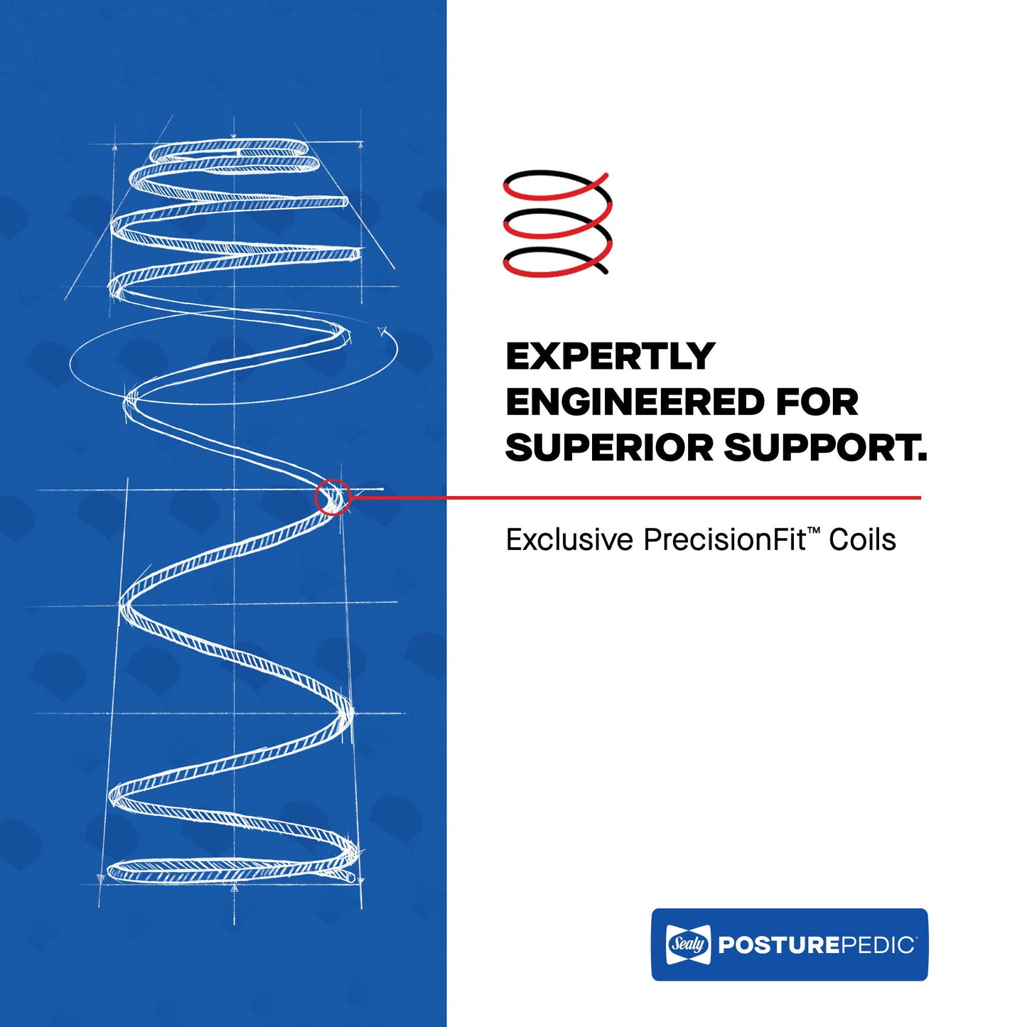 Posturepedic Plus - Keyport Euro Pillow Top Firm