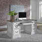 Magnolia Manor - 5 Piece Home Office Set (Complete Desk) - Antique White