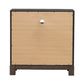 Modern Edge - Bedside Chest With Charging Station - Brown
