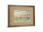 Muted Grass By Patricia Pinto - Framed Print Wall Art - Light Brown