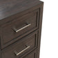 Modern Edge - Dresser & Mirror - Brown