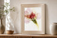 22x26 Flower Passion II By Jennifer Goldberger - White