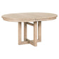 Proximity Place - Pedestal Table - Barley Buff
