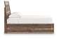 Chirason - 3 Pc. - Full Panel Storage Bed, Dresser And Mirror - Brown