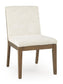 Marxmore - Dining Upholstered Side Chair (Set of 2) - Beige / Brown