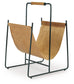 Faronworth - Magazine Rack - Brown / Black