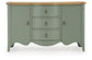 Actonville - Accent Cabinet - Antique Green