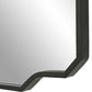 Casmus - Iron Wall Mirror - Black