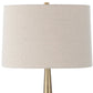 Spyglass - Wood Grain Table Lamp - Black