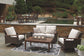 Paradise Trail - Loveseat w/Cushion - Medium Brown