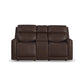 Alister - Power Gliding Loveseat With Console, Power Headrests & Lumbar