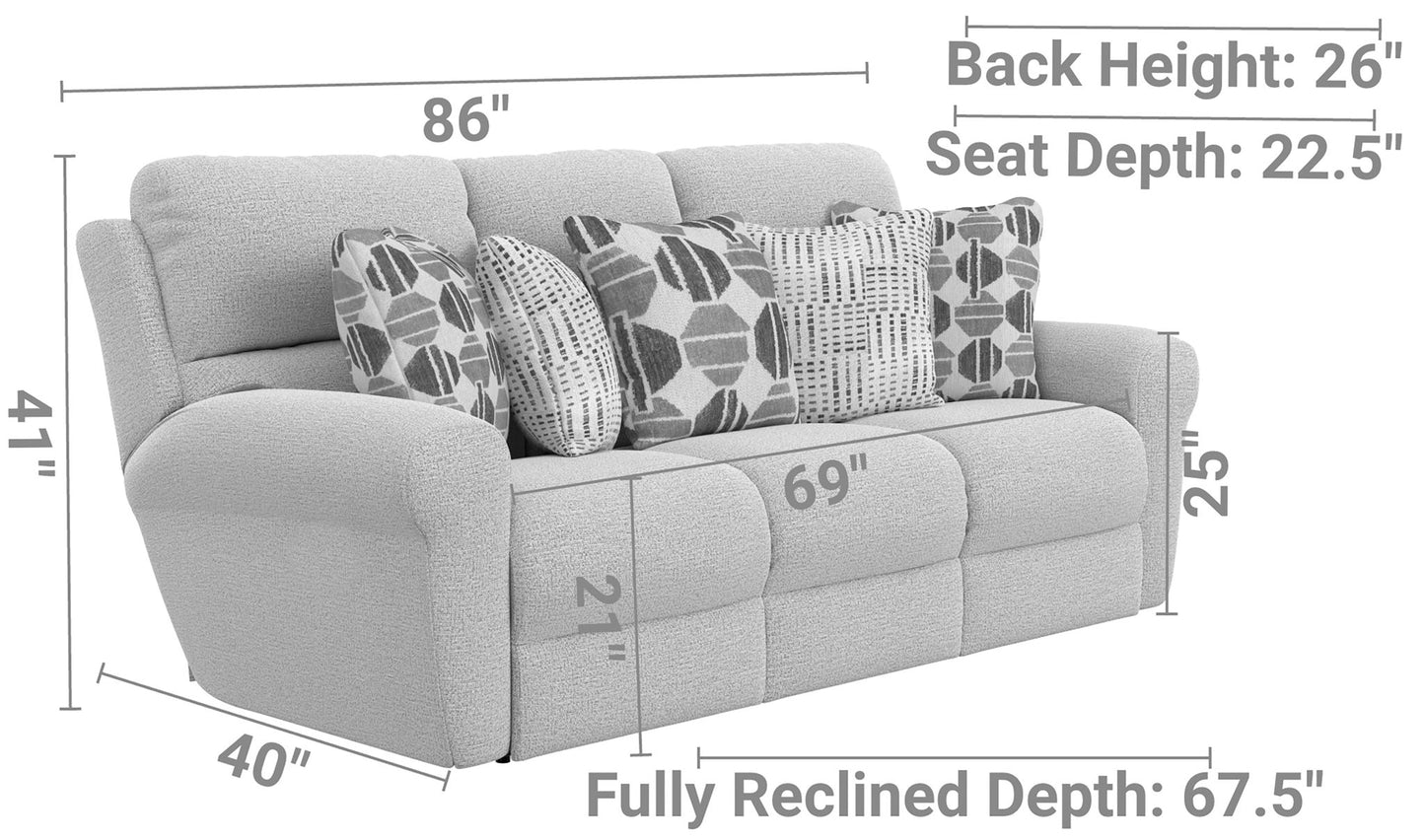 Kellen - Lay Flat Reclining Sofa