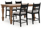 Greddinton - Counter Height Dining Table Set