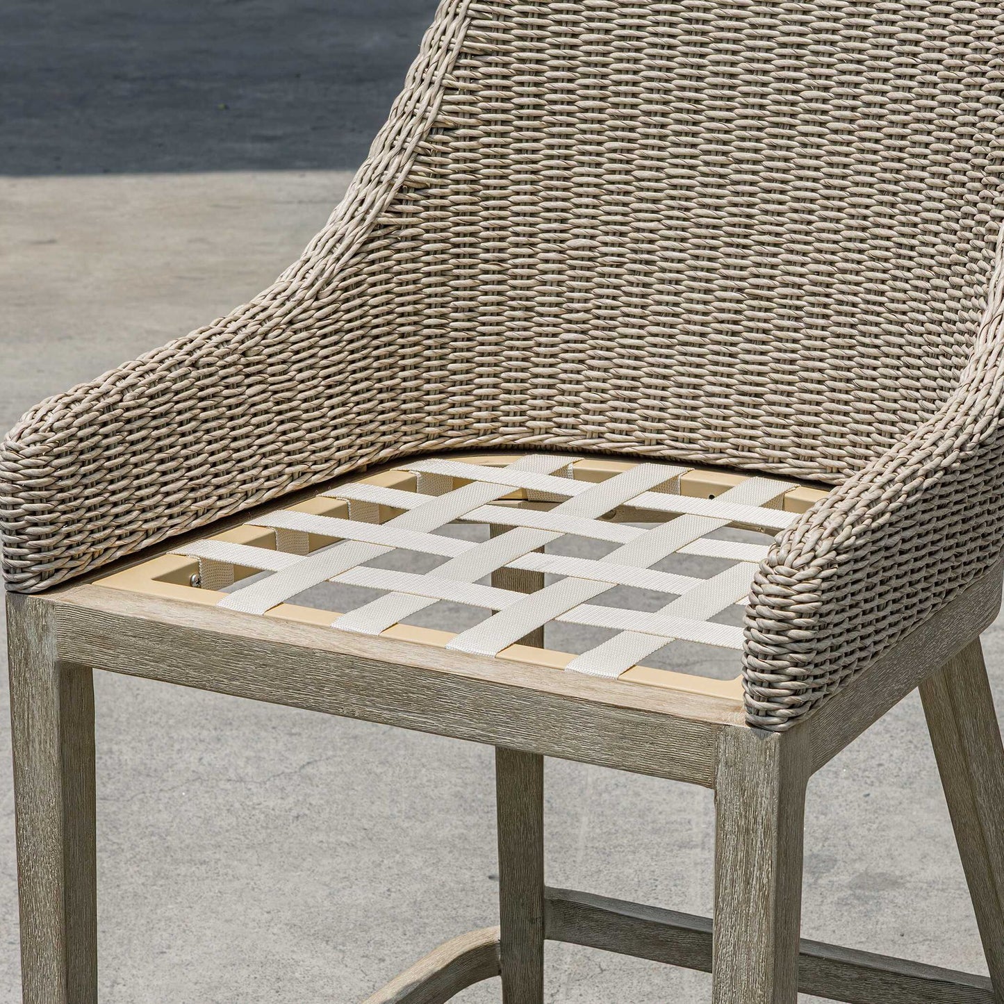 Paloma - Outdoor Wicker Bar Stool