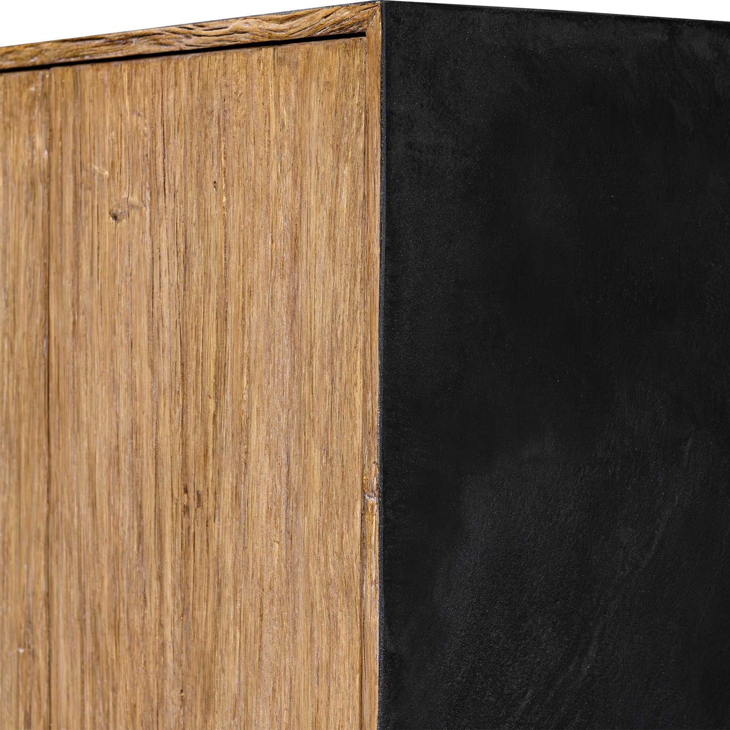 Kelvin - 5 Door Wood Media Console - Light Brown