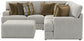 Tori - Sectional With Comfort Coil Seating, Cocktail Ottoman And Accent Pillows Included